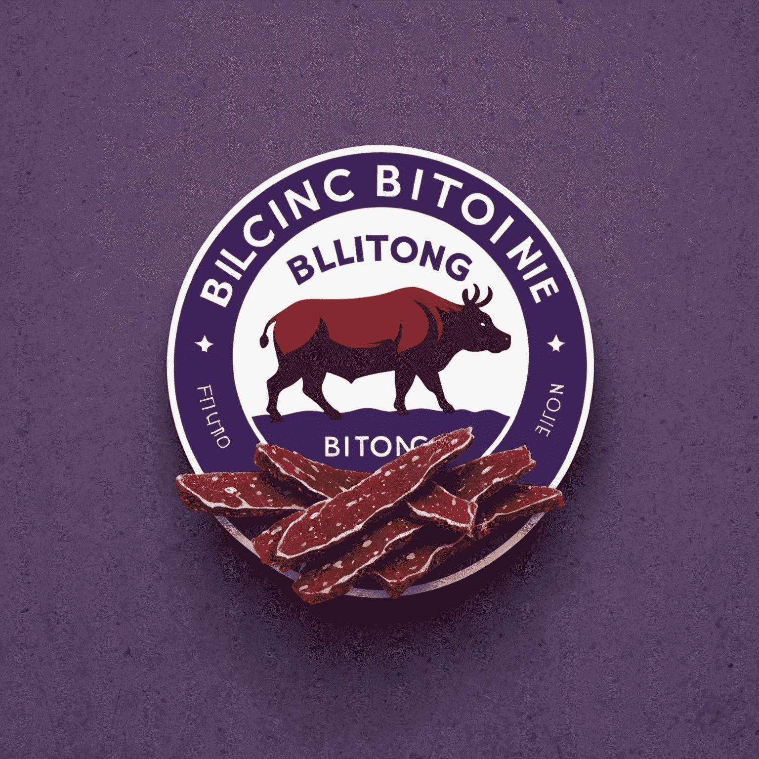 biltong.advice company logo in shades of purple and red