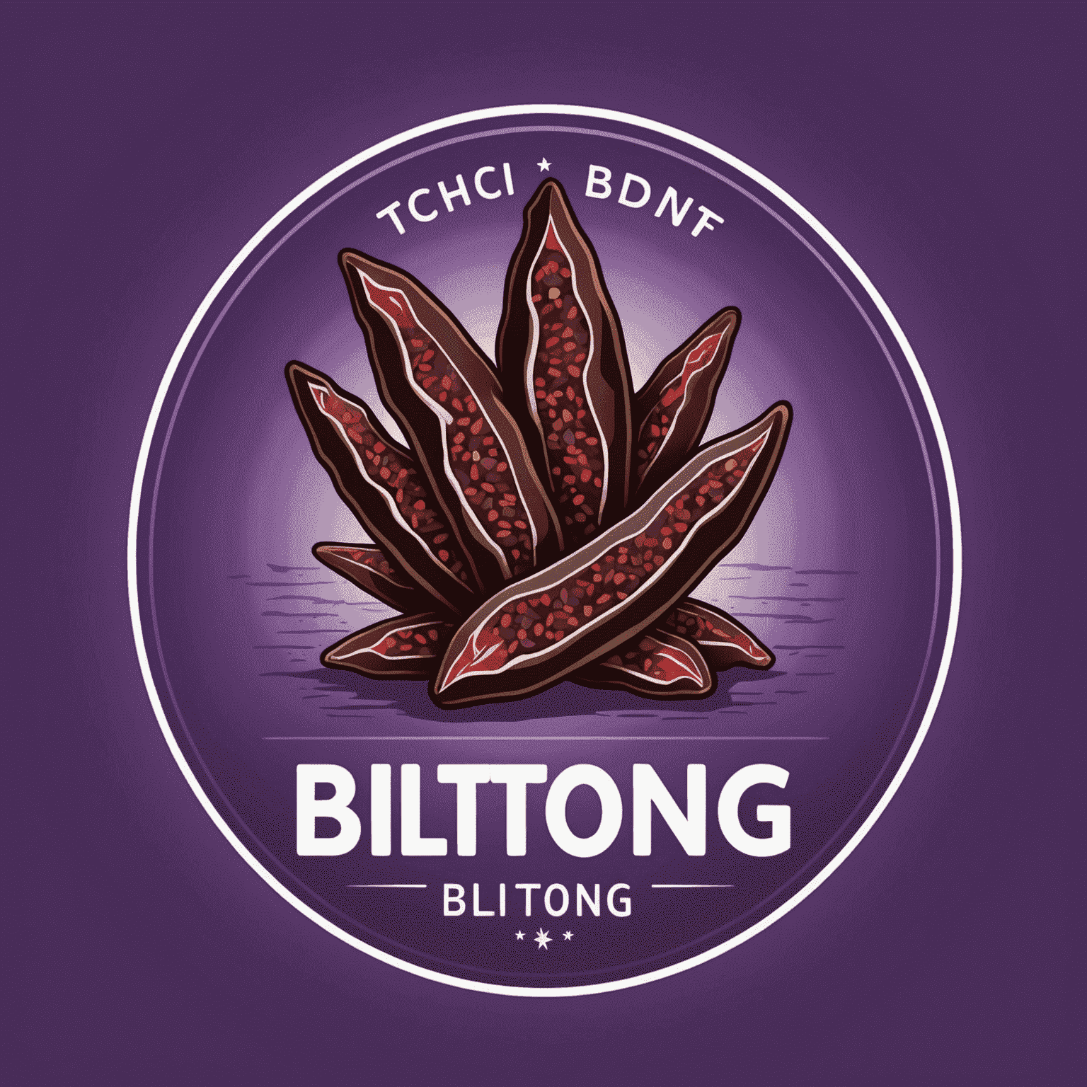 biltong.advice company logo in shades of purple and red