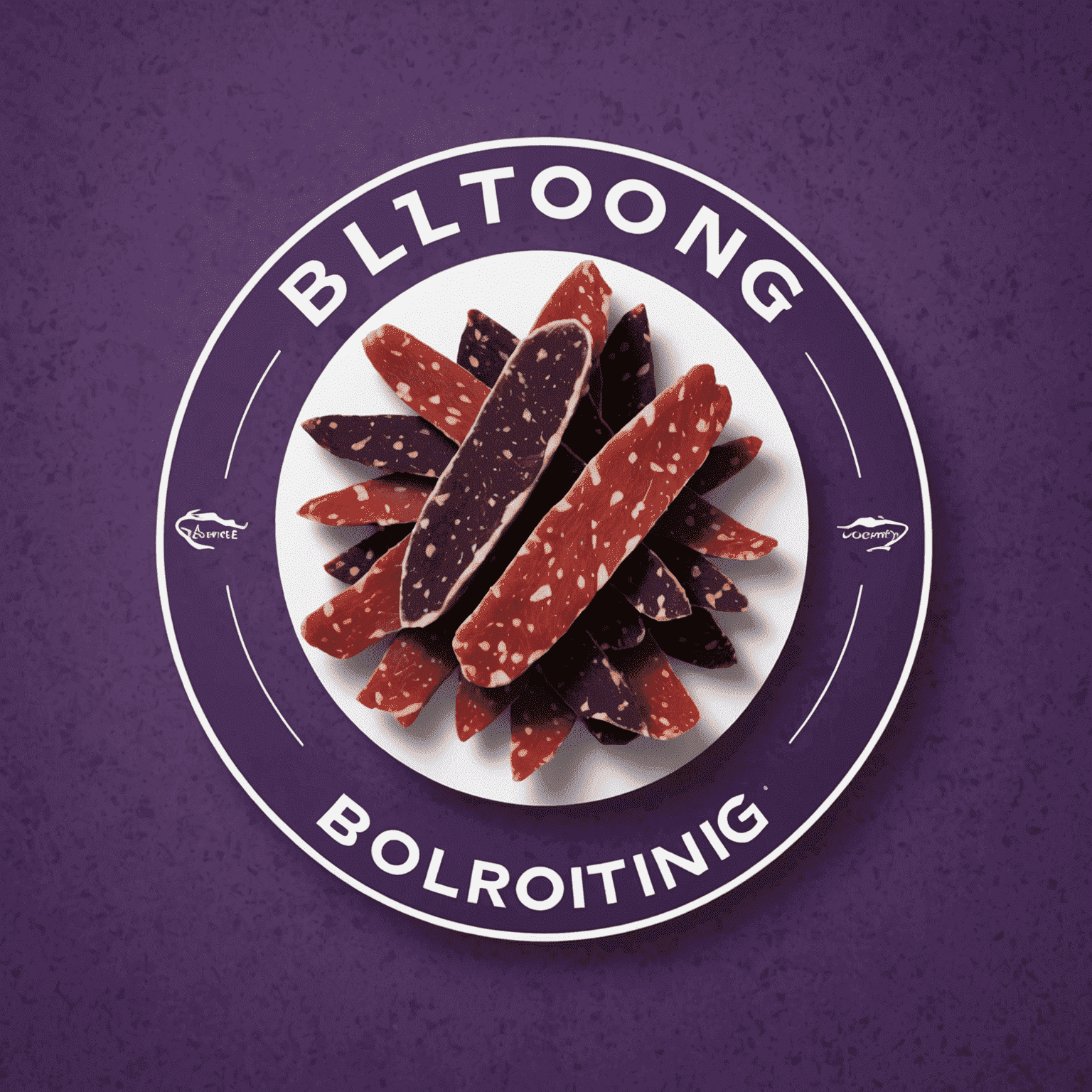 biltong.advice company logo in shades of purple and red